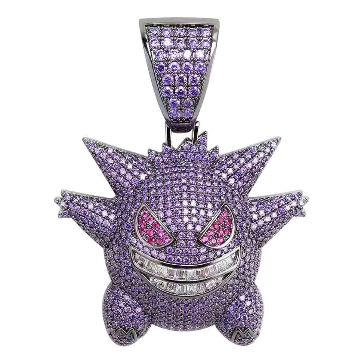 Purple Gengar Pendant